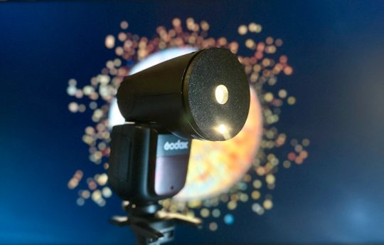 Cache pour flash Godox V1 pour photo d'iris